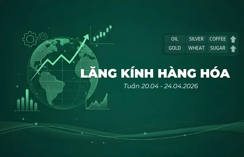 Lăng kính hàng hóa tuần 20/04 - 24/04